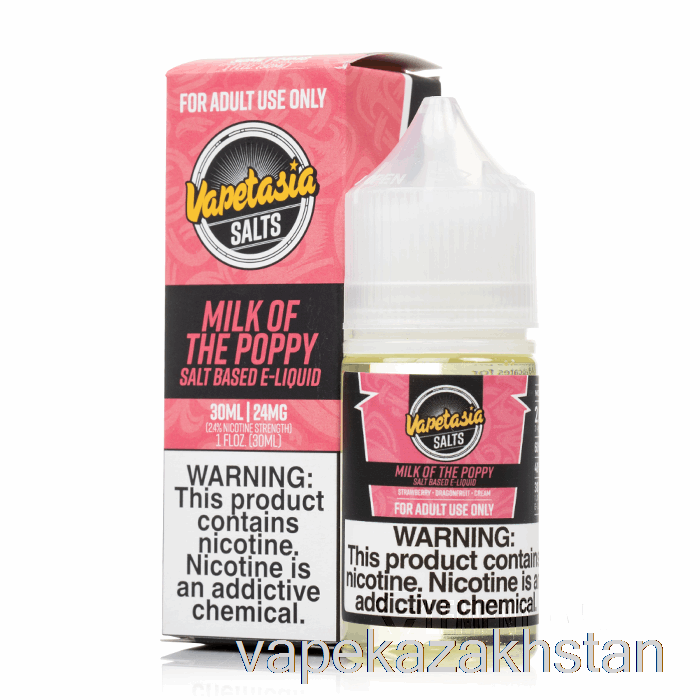 Vape Disposable Milk of The Poppy - Vapetasia Salts - 30mL 12mg